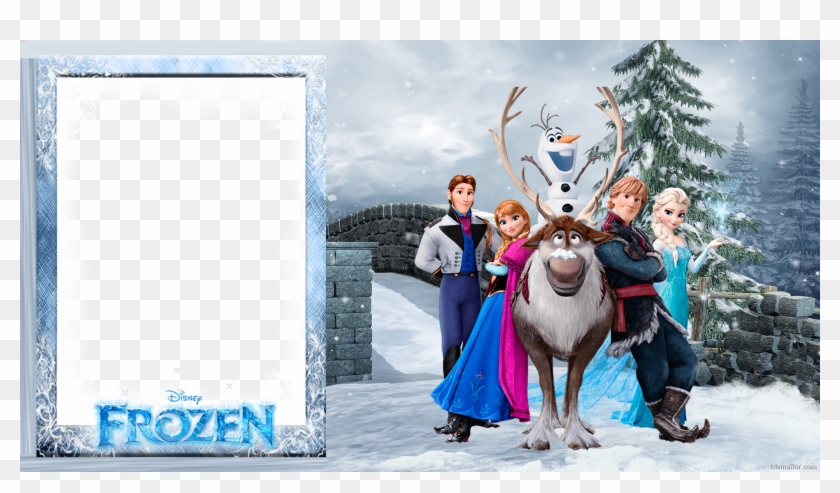 Marco Fotos Personajes Frozen - Frozen Clipart #4700389