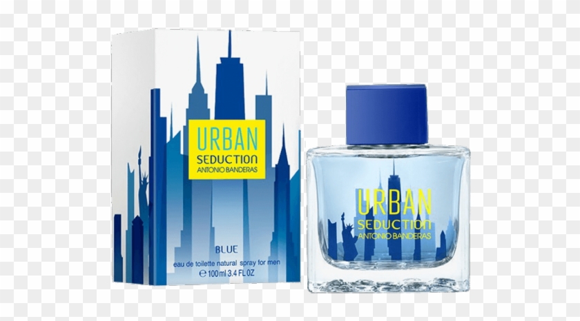Antonio Banderas Urban Seduction Blue For Men Clipart