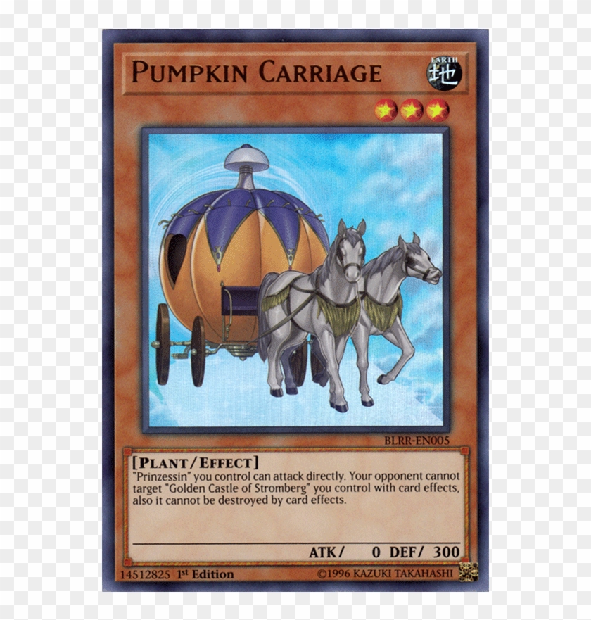 Details About Pumpkin Carriage - Yu Gi Oh Fairy Tales Clipart