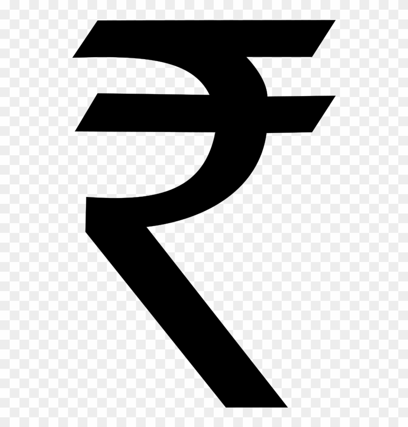 Clipart Indian Rupee Clipart - Indian Rupee Symbol - Png Download #4700815