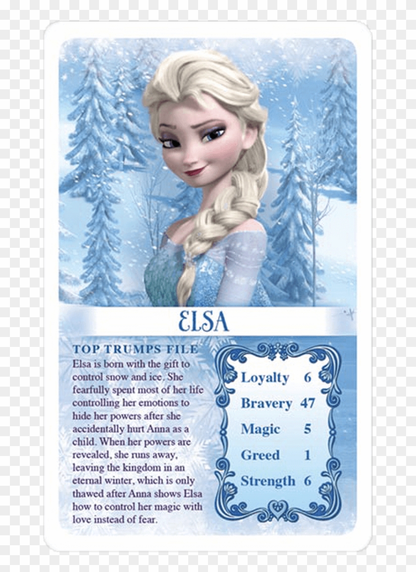 Top Trumps Frozen - Make Top Trump Cards Clipart