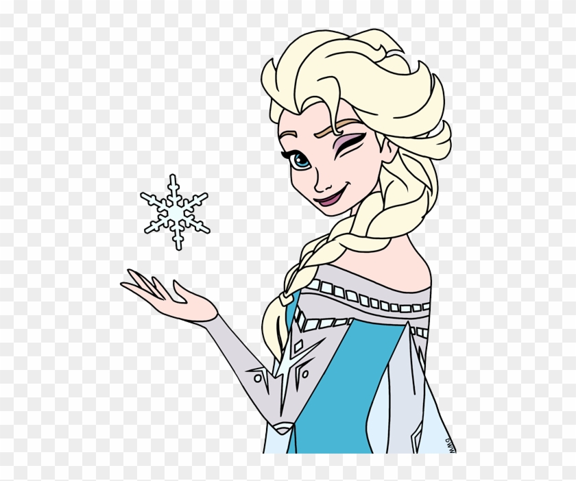 Elsa From Disney S Pinterest Disneys - Elsa Coloring Clipart #4701039