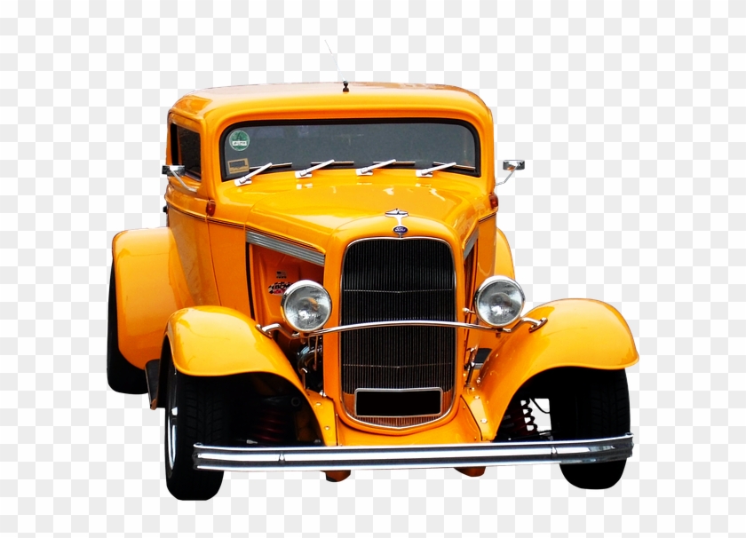 Auto Hotrod Ford Vehicle Isolated Transparent - Hot Rod Car Png Clipart #4701212
