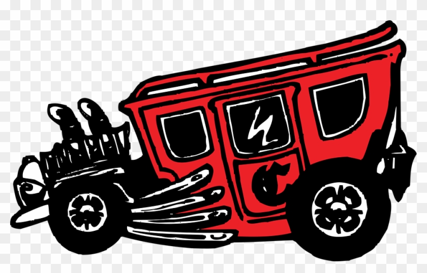 Car Hotrod Jalopy - Car Clipart #4701241