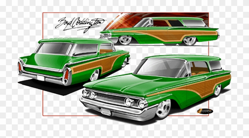 E-85 Powered Hot Rod - Green Hot Rod Png Clipart #4701469