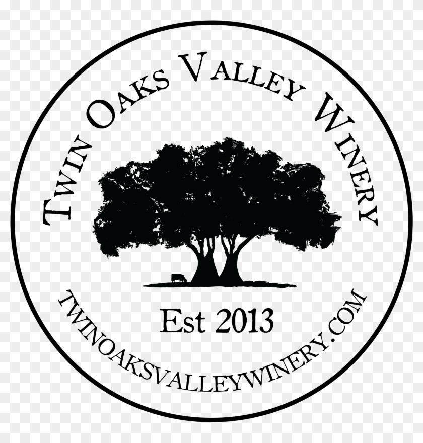 Twin Oaks Winery Twinoaks Logo - Chardonnay Clipart
