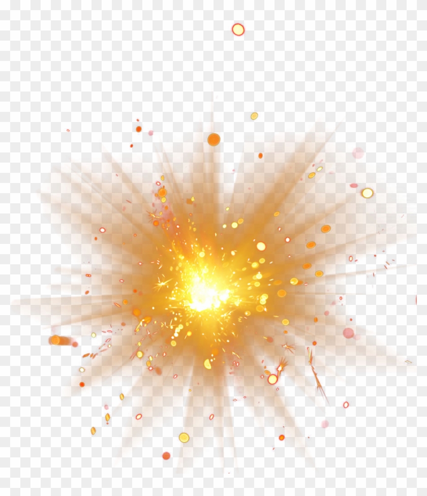 #explosion #gold #splah #light #brilliant #sparkle - Explosion Gold Png Clipart #4701576