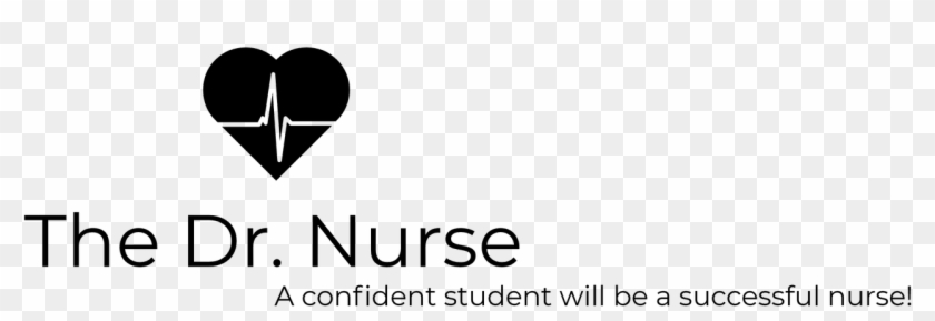 Nurse Logo Black 1 - Heart Clipart #4701630