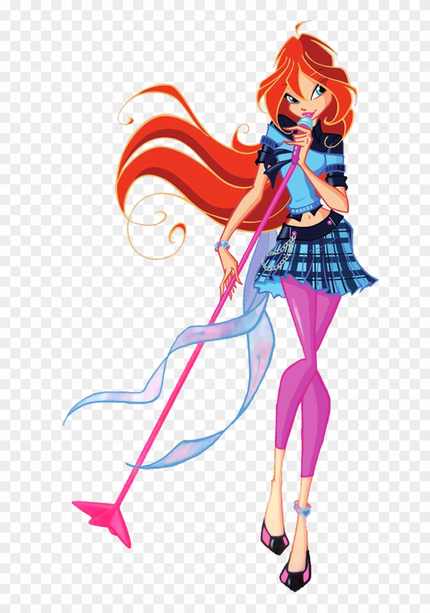 Winx Club Bloom Png - Winx Club Bloom Rockband Clipart