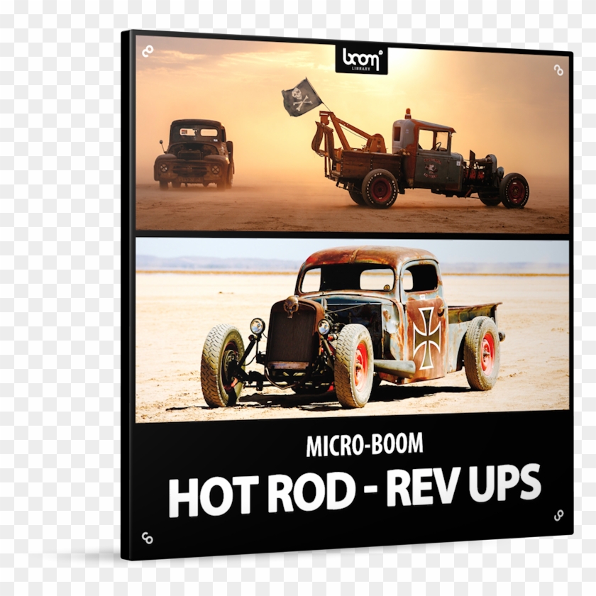 Hot Rod-rev Ups Sound Effects Library Product Box - Boom Library Hot Rod Rev Ups Clipart