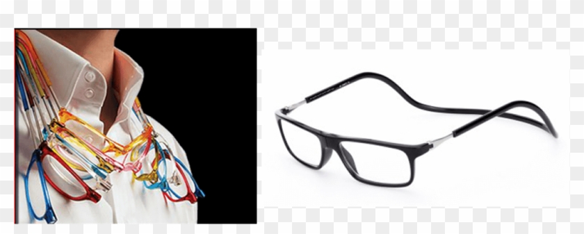 Monturas Clic, Son Unas Gafas De Lectura Con Apertura - Magnetic Reading Glasses Uk Clipart