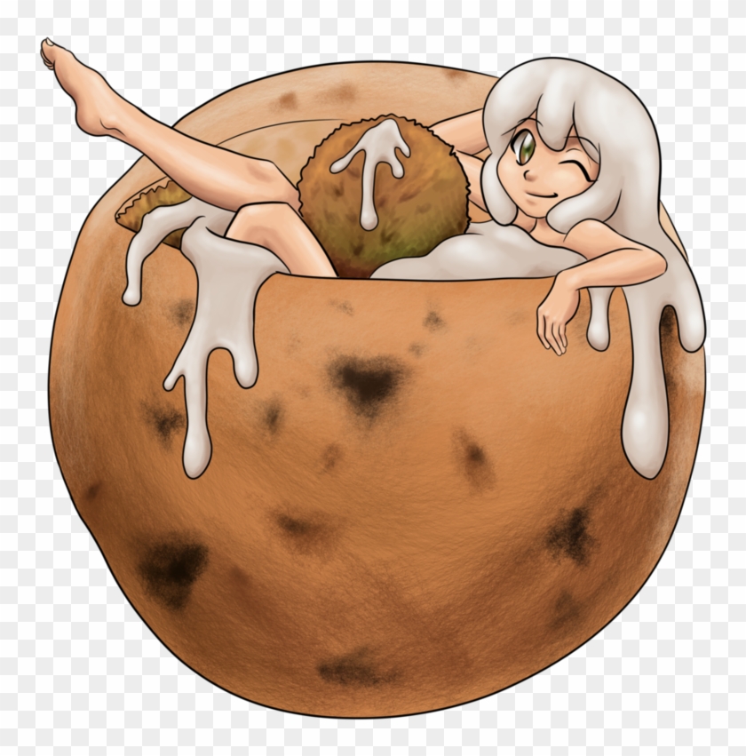 Falafel - Anime Pita Bread Clipart
