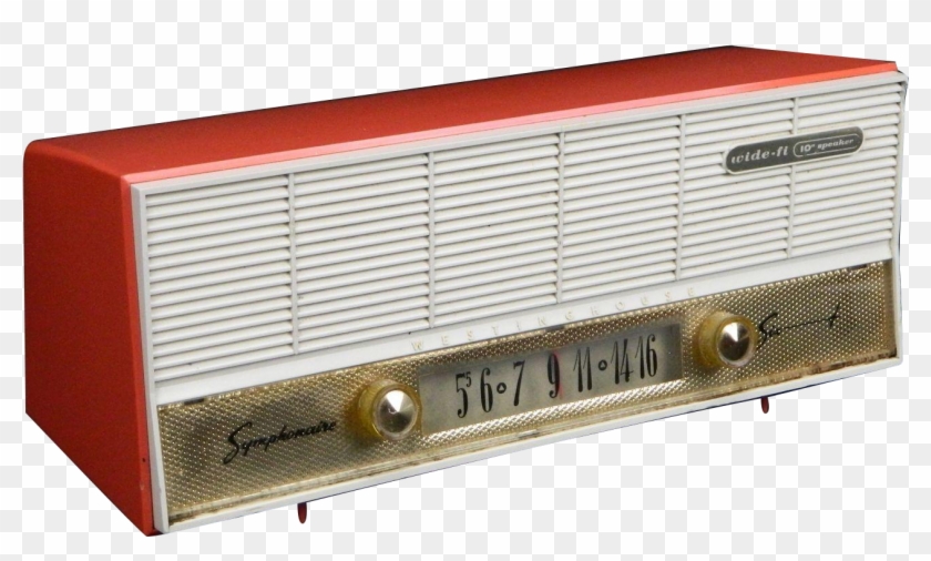 Vintage 1959 Westinghouse Am Radio Model H-637t6 For - Radio Receiver Clipart