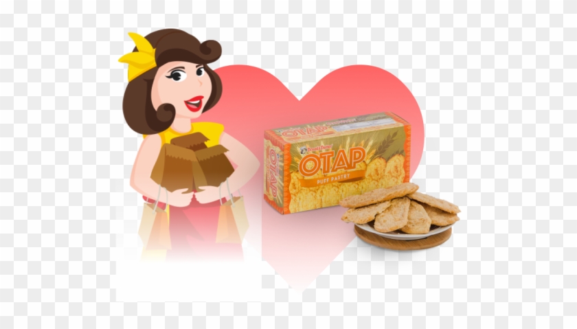 Bread & Butter Delicacies - Cartoon Clipart