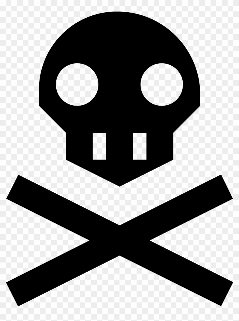 Open - Skull Symbol Of Death Clipart