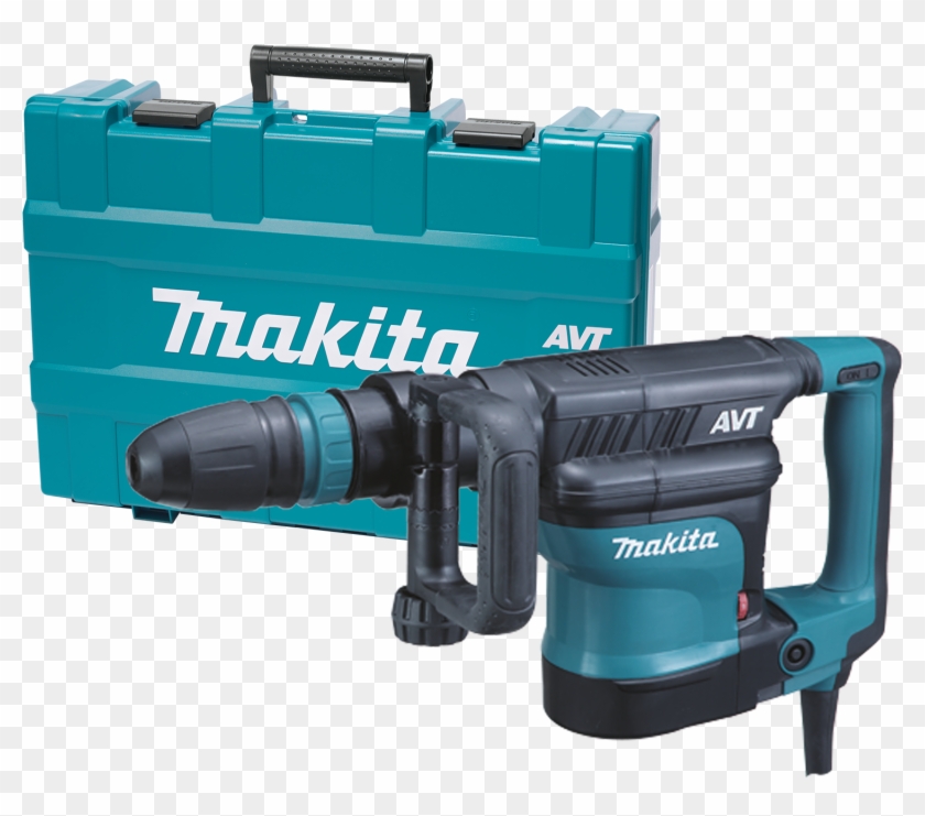 Avt® Demolition Hammer, Accepts Sds‑max Bits - Makita Cordless Grinder Case Clipart #4702820