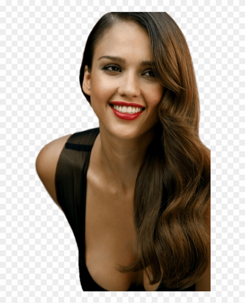 Download - Jessica Alba Wavy Hairstyles Clipart #4702917