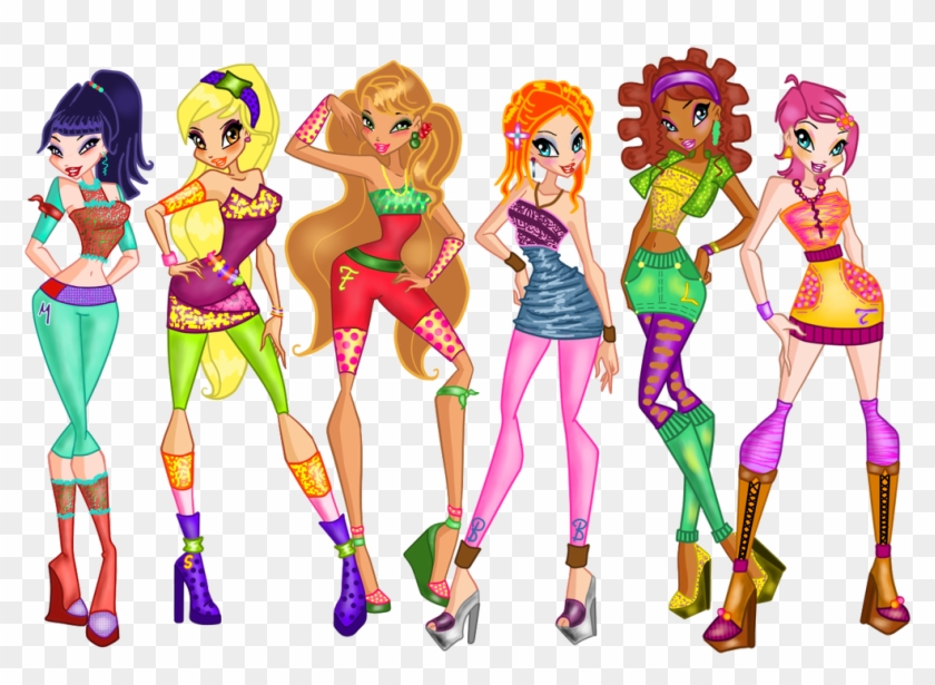 My First Drawing Of Winx Club - Drawings Of Winx Club Clipart