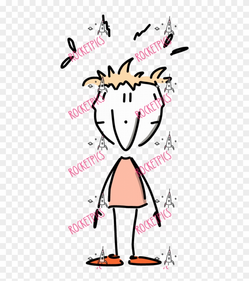 Confused Man - Illustration Clipart