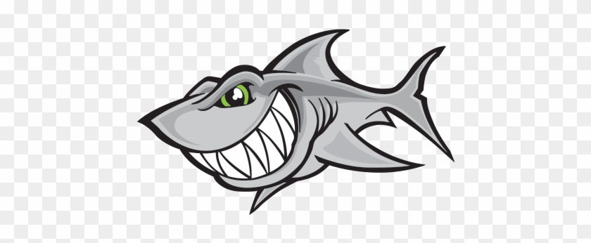 Cartoon Shark Image - Squaliformes Clipart #4703453
