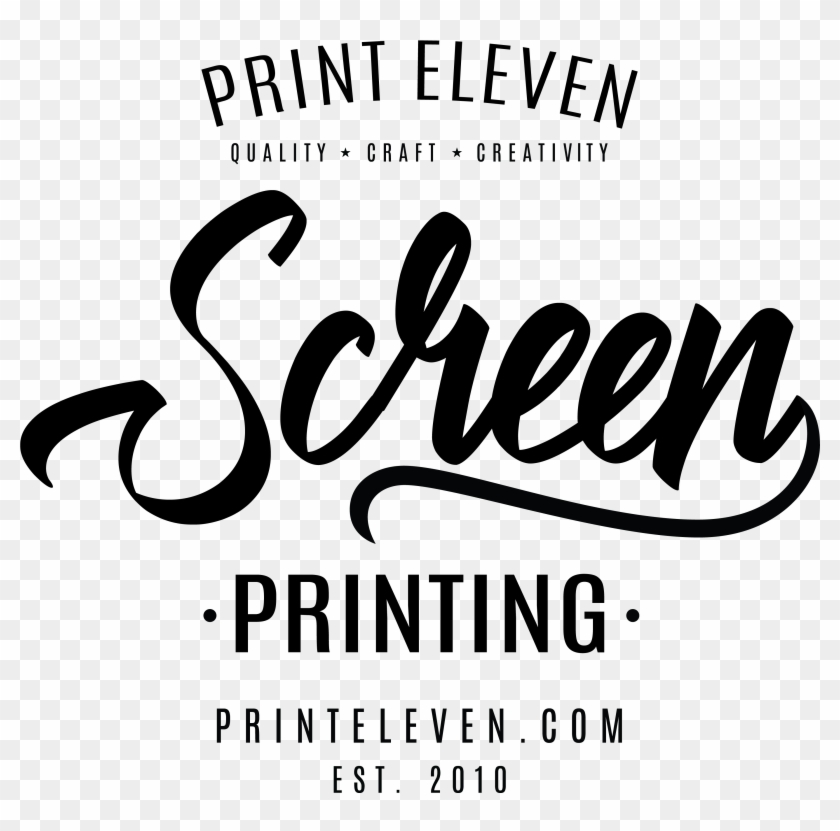 Welcome To Print Eleven - Calligraphy Clipart