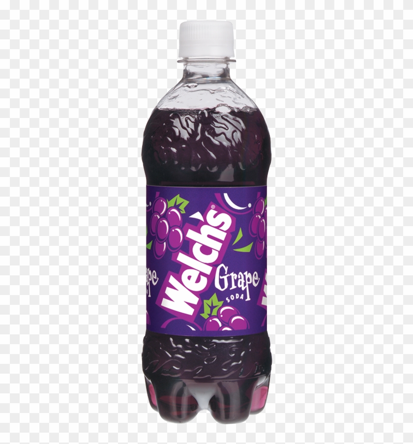 Welch's Sparklinggrape Soda - Welch's Grape Soda Bottle Clipart #4703895