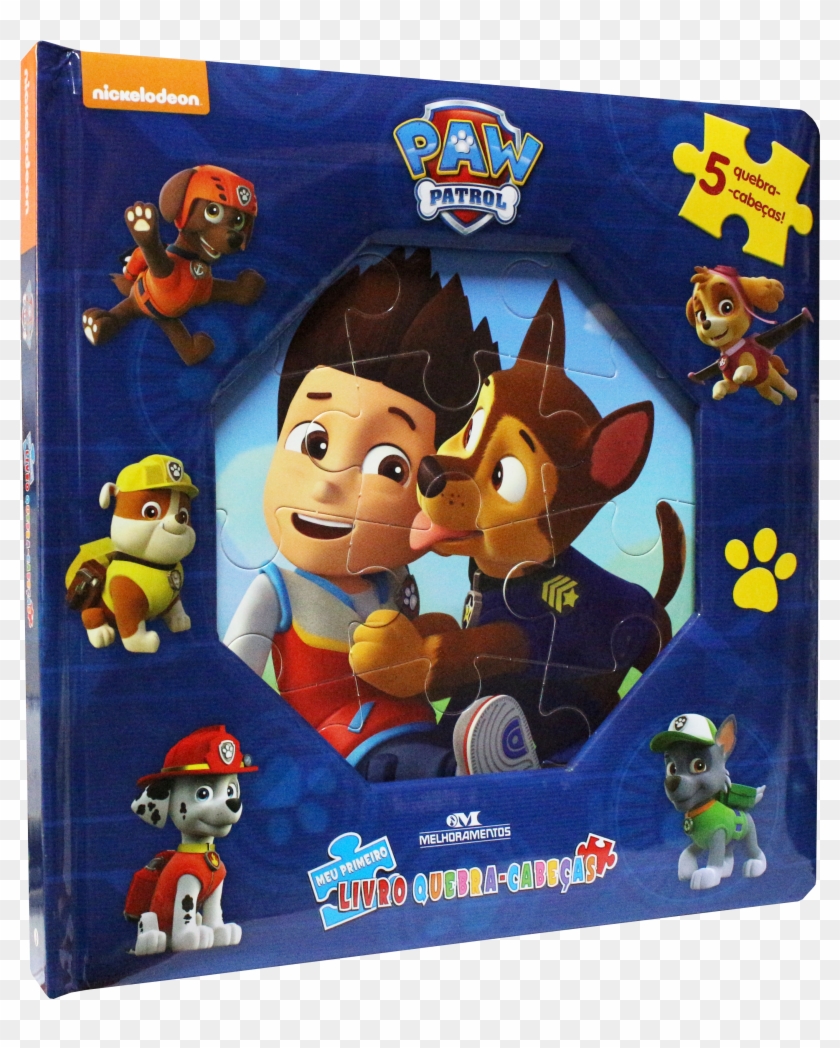 Patrulha Canina Meu Primeiro Livro Quebra-cabeças - Paw Patrol Puzzlebuch Clipart #4703896