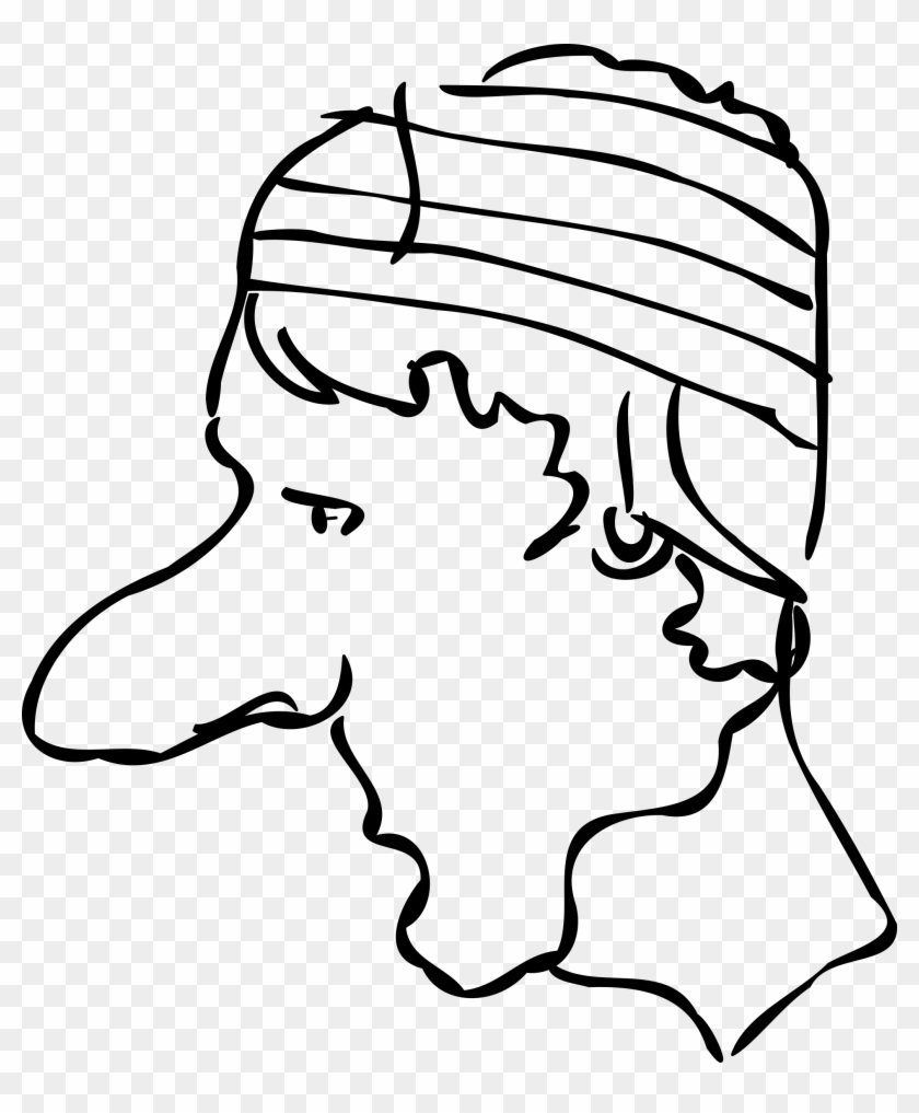 This Free Icons Png Design Of Bandaged Head - Cabeza De Nariz Clipart