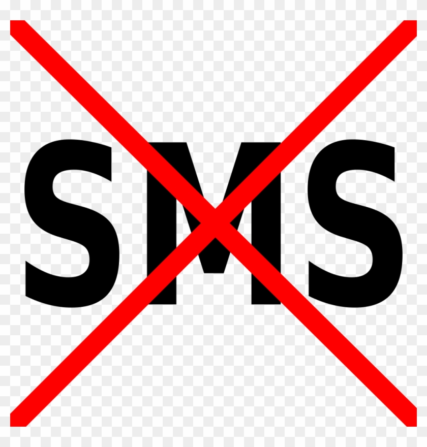 No Sms Logo - No Sms Clipart