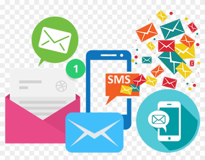 Long /joined Messages - Messaging Service Clipart #4703976