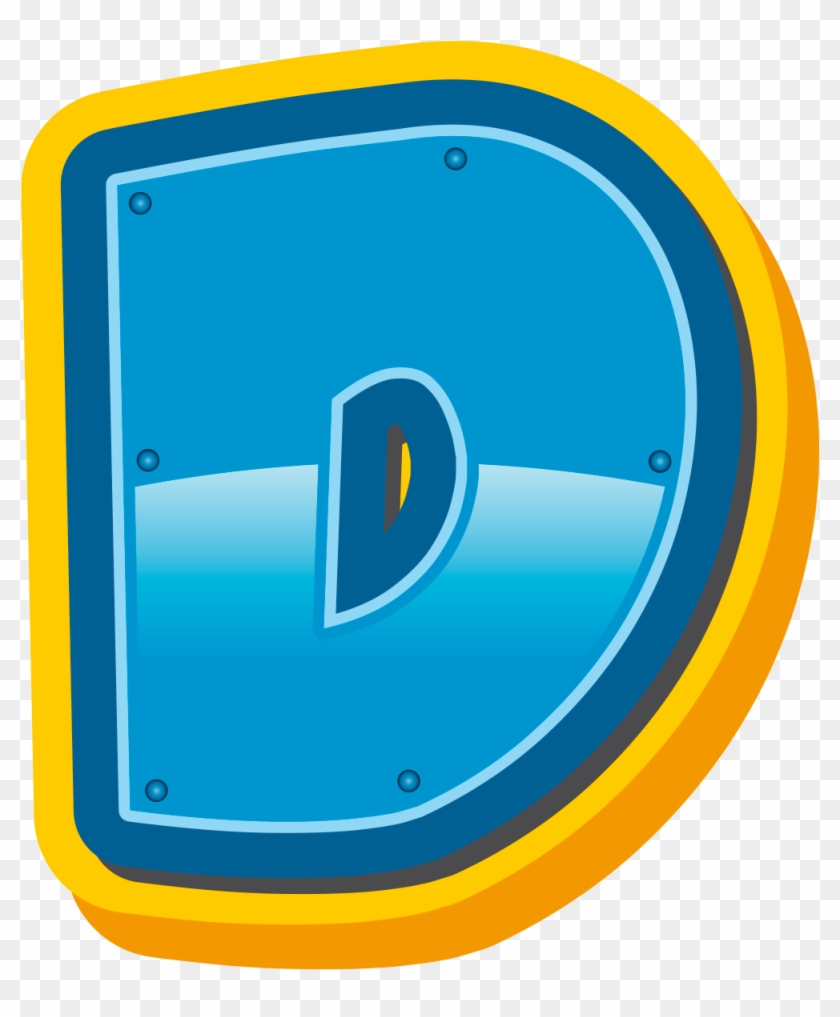Paw Patrol Letter D Clipart