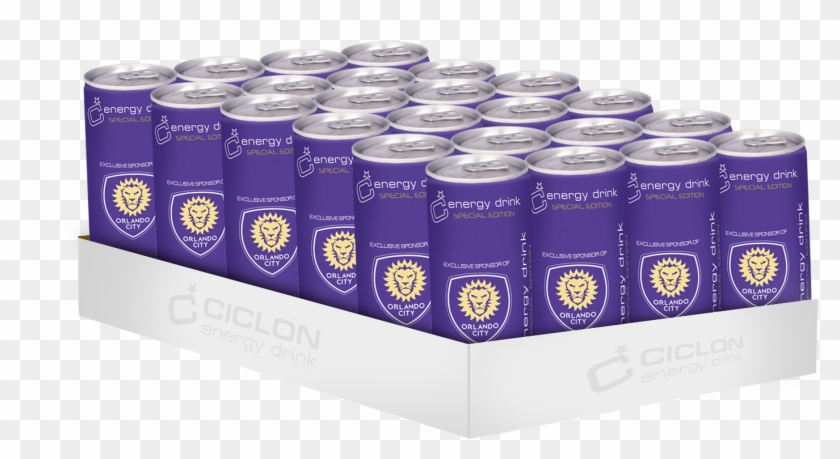 Ciclón Energy Drink Special Edition Orlando City Only - Domaine De Canton Clipart