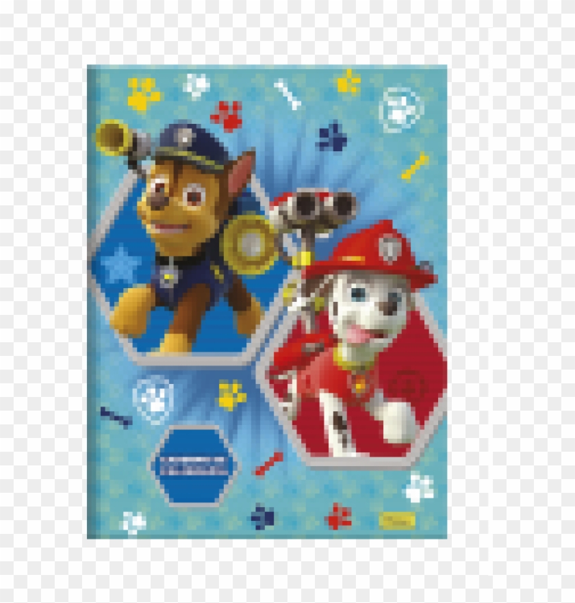 Dura Caligrafia 40fl Patrulha Canina - Cartoon Clipart #4704248