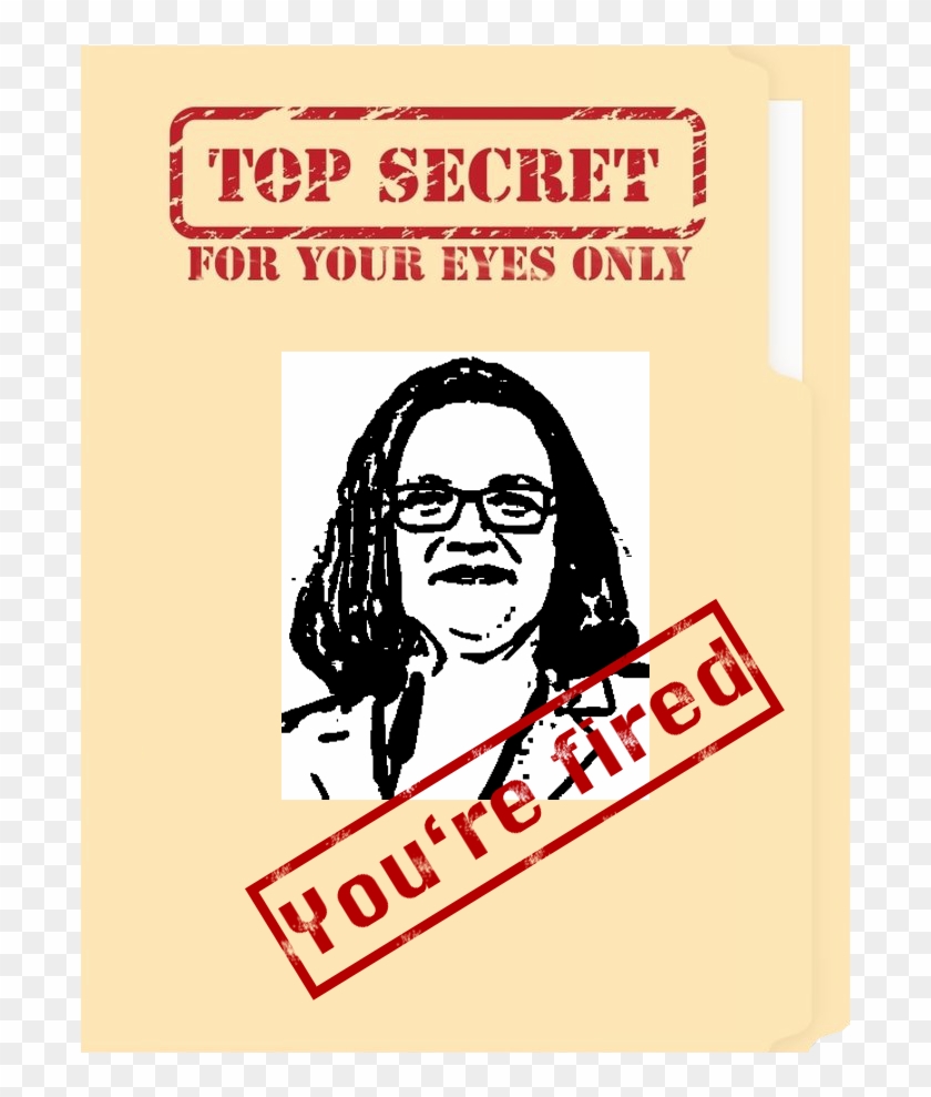 #nahles You're Fired #spd #dieselskandal #unfähig #arbeitslos - Top Secret Clipart