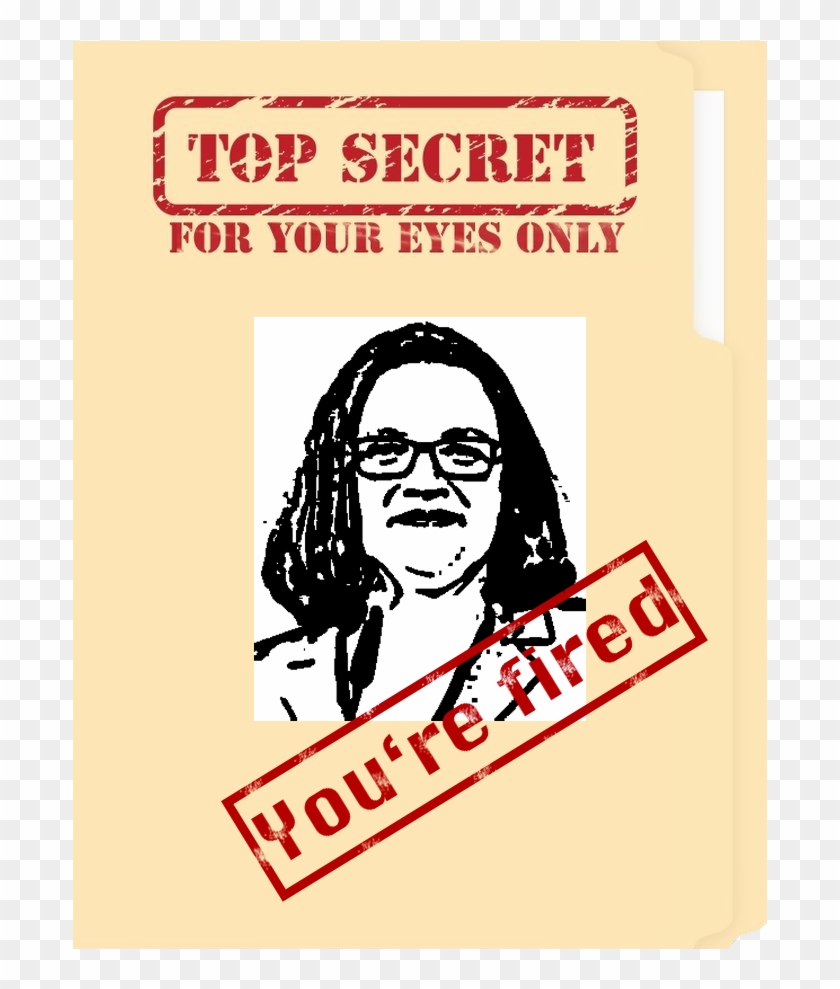 #nahles You're Fired #spd #dieselskandal #unfähig #arbeitslos - Top Secret Clipart #4704827