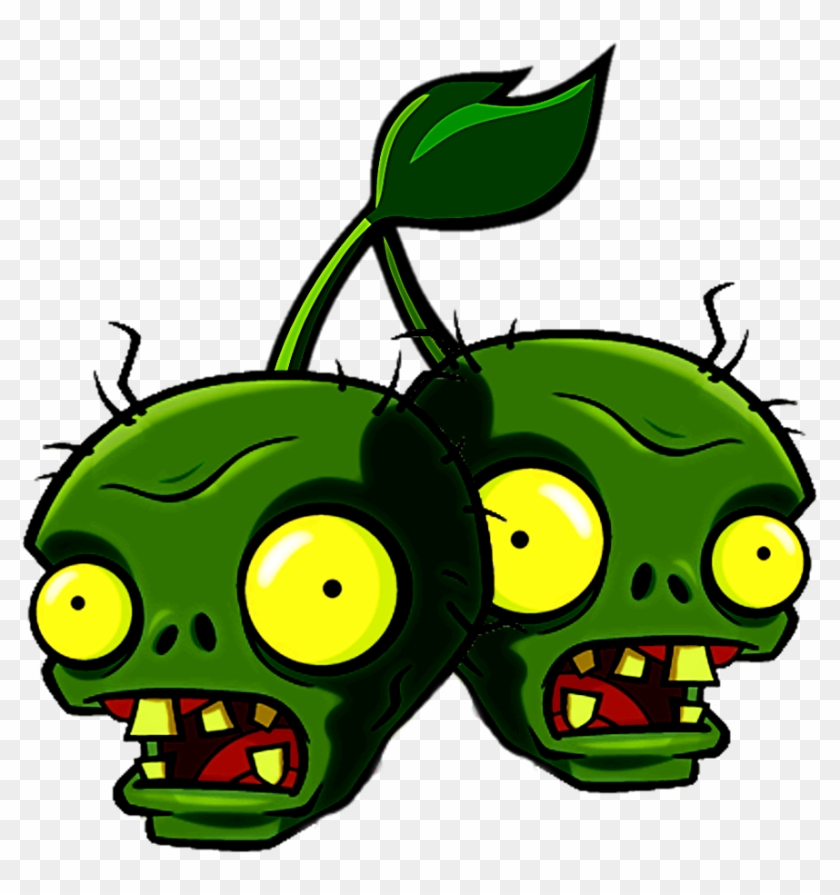 A Cherry Bomb With Zombie Heads - Plants Vs. Zombies 2: It's About Time Clipart #4705073