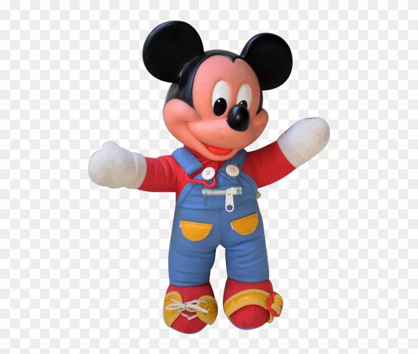 This 3d Mickey Puzzle Is Easy To Build From Chunky - Stuffed Toy Clipart