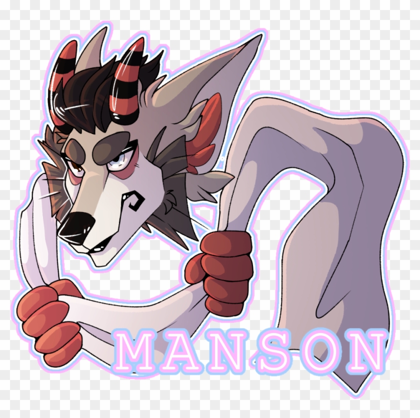 Manson Badge - Cartoon Clipart