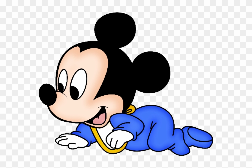 Mickey Mouse Bebe Disney Clipart Large Size Png Image Pikpng