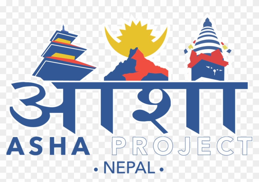 The Asha Project Helping The People Of Nepal Rebuild - Graphic Design Clipart #4706076