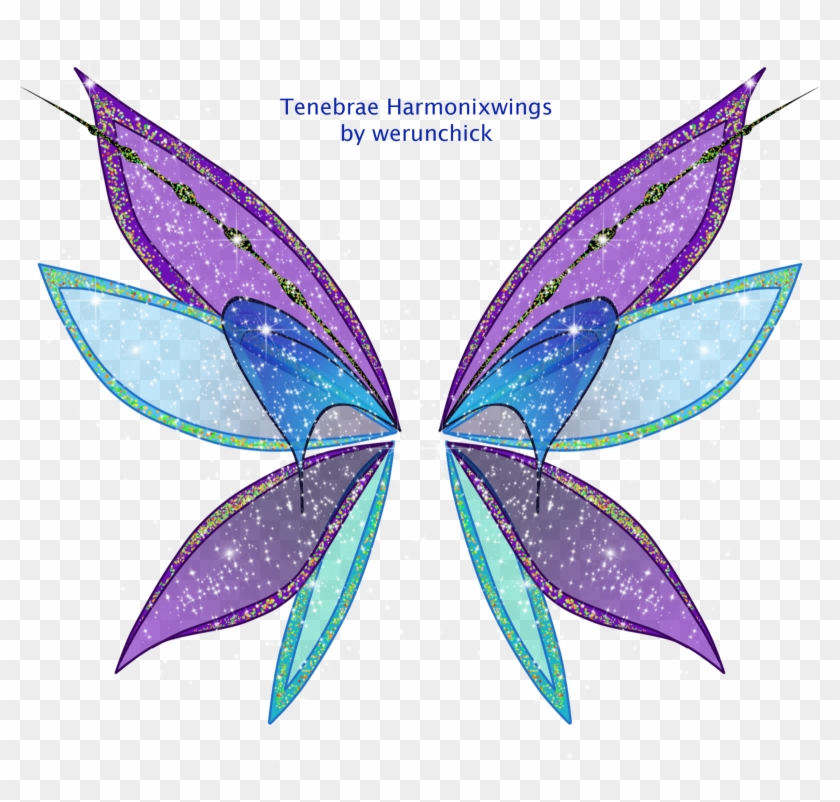 Tinkerbell Wings Vector Hd Clipart #4706449