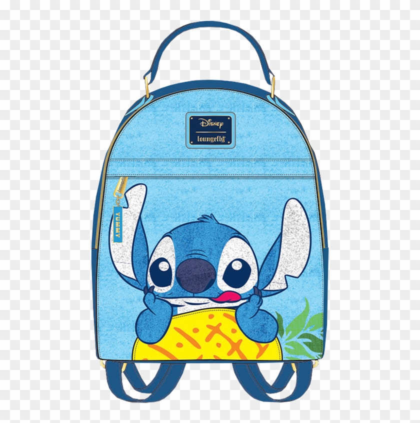 Loungefly Stitch Pineapple Mini Backpack Apparel - Stitch Clipart