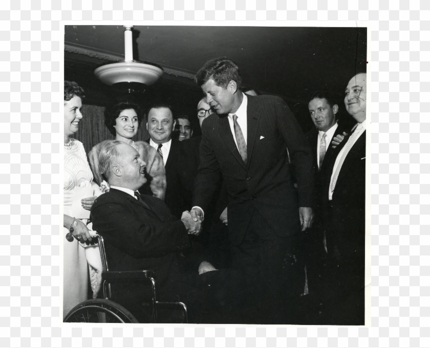 Here's President Kennedy With @cityofboston Mayor John - Gentleman Clipart #4706561