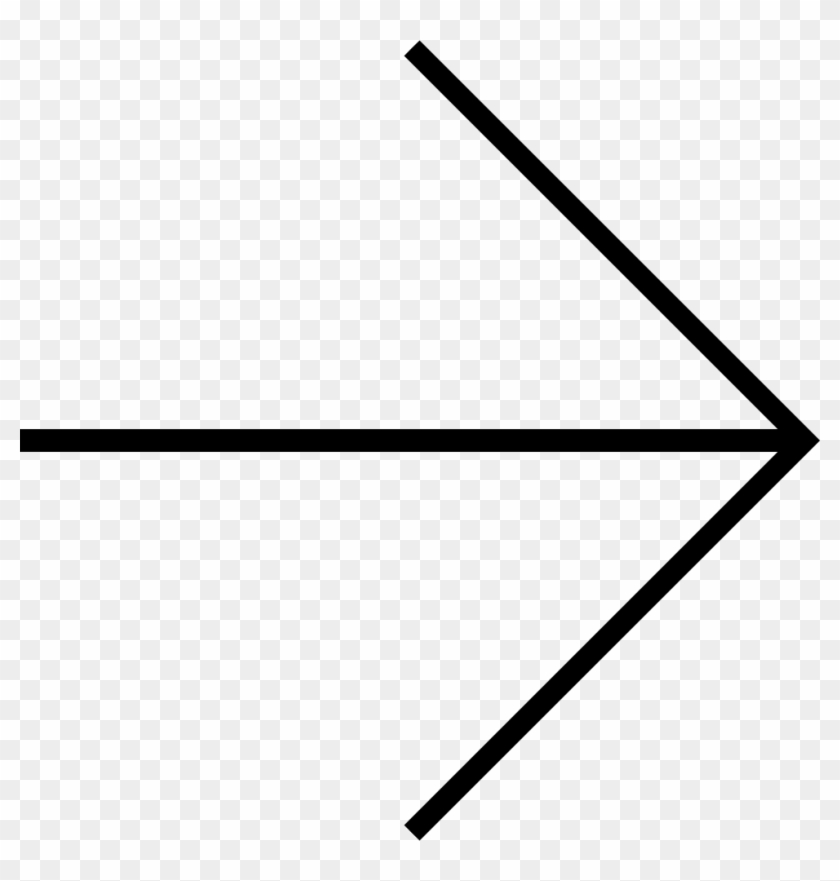 Right Arrow Comments - Triangle Clipart