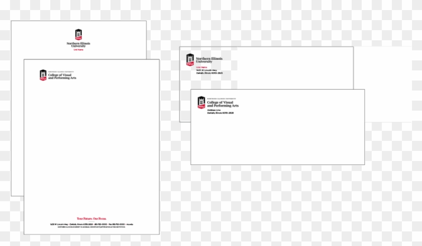 Letterhead And Envelopes - Niu Letterhead Clipart #4707287