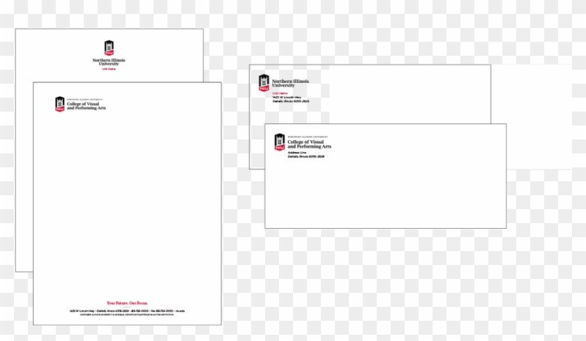 Letterhead And Envelopes - Niu Letterhead Clipart