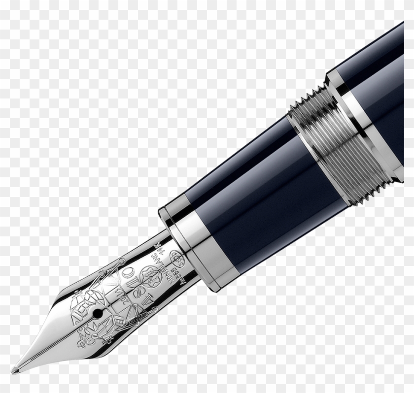 Montblanc John F - Mont Blanc Navy Pen Clipart #4707535