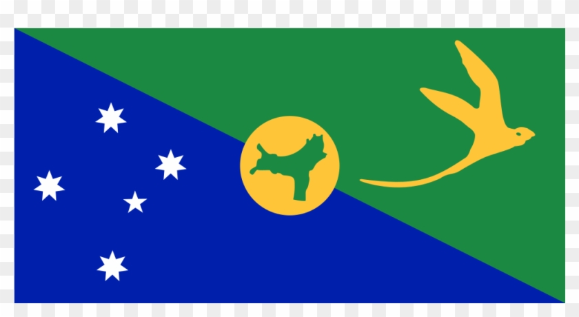 Cx Christmas Island Flag Icon - Flags With The Southern Cross Clipart