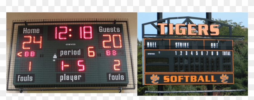 Indoor / Outdoor Protective Nets & Screens - Scoreboard Clipart #4708813