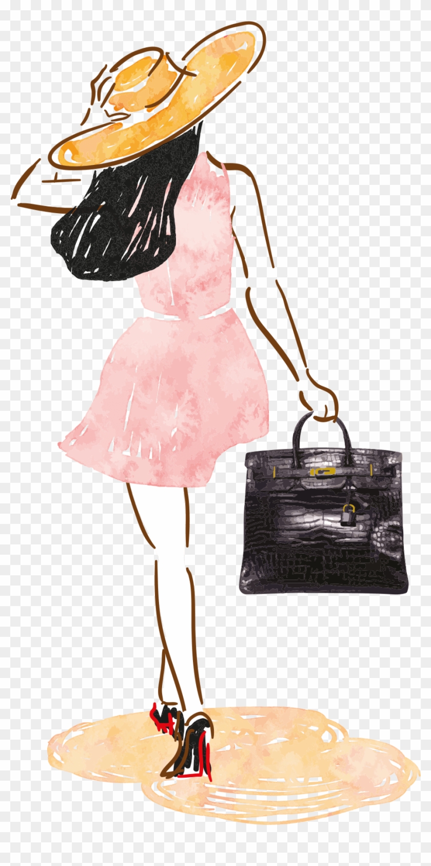 Handbag Clipart #4709338